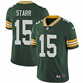 Nike Green Bay Packers #15 Bart Starr Green Team Color NFL Vapor Untouchable Limited Jersey,baseball caps,new era cap wholesale,wholesale hats